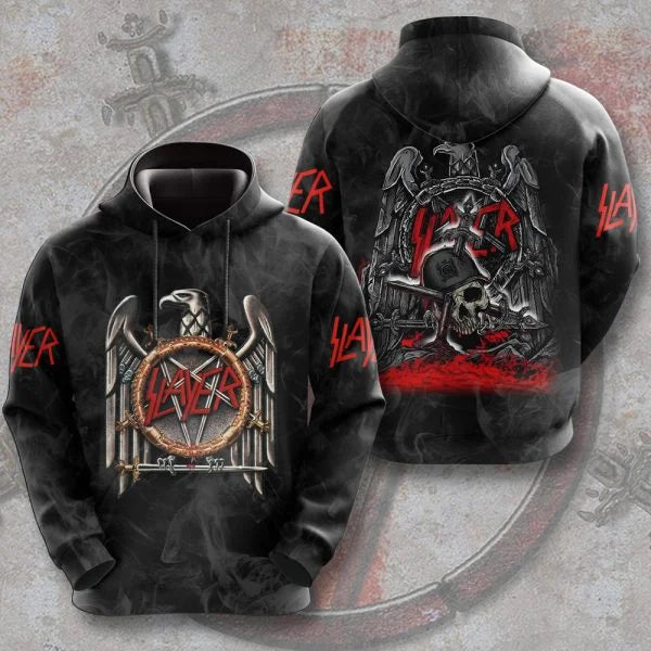 Sweat à capuche tendance pour homme et femme, imprimé 3D, style rock, Pull Over hip-hop, streetwear, Y2K - VALDIS™