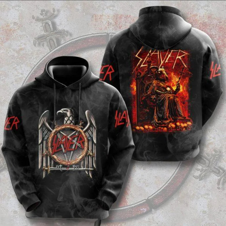 Sweat à capuche tendance pour homme et femme, imprimé 3D, style rock, Pull Over hip-hop, streetwear, Y2K - VALDIS™