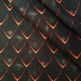 Tissu en polyester et coton motif crâne d'Halloween, 50 x 145 cm, motif cerveau noir, radiographie, couture, matelassage, travaux d'aiguille, bricolage, rideau - VALDIS™