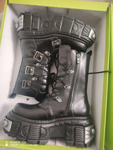 Bottes de moto rétro espagnoles 2025 à plateforme, toutes assorties, pour hommes et femmes, style punk heavy metal - VALDIS™